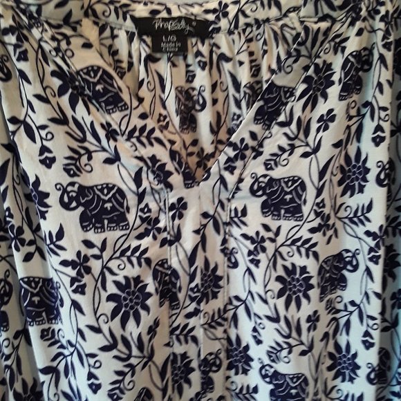 Like New Phopsady floral elephant print dress 4/16$ - Picture 5 of 10